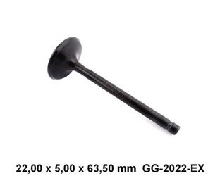VALVOLA DI SCARICO YAMAHA XC, XV, XVS, YFA, YFM 125 250 1990-2013