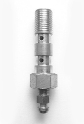 VITE LUNGA CON BOCCHETTA (DOPPIA) M10X1 (FILETTA SOTTILE)