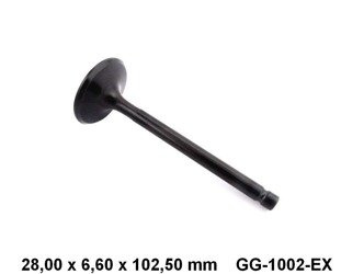 Exhaust valve GG-1002-EX HONDA CB 750 F Supersport CB 750 K Four