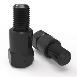 ADAPTATEUR UNIVERSEL MIROIR INVERSE 10-10 MM FILETAGE GAUCHE/DROITE x1 DROITE/DROITE X1 (2 PI?CES INCLUSES)