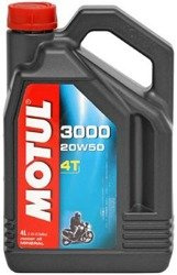 MOTUL 3000 4T 20W-50 - 4 litry