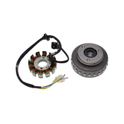 STATOR ISKROWNIK + KOŁO MAG. DO JUNAK 905 EURO4