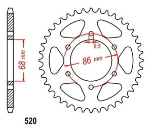 rear sprocket