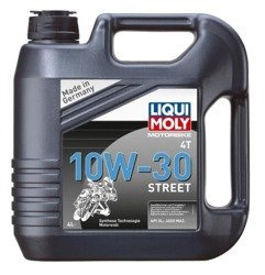 LIQUI MOLY olej silnikowy do motocykli Motorbike 4T 10 W-30 Street 4L