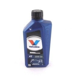 Valvoline Dura Blend 4T 20W50 oil - 1000ml bottle.