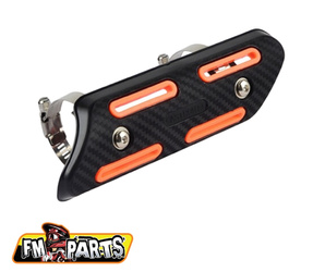 EXHAUST MANIFOLD COVER UNIVERSAL COLOR ORANGE