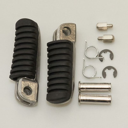 PIEZAS KIT DE REPOSAPIÉS PARA RIDER COMPLETO CON SOPORTES KAWASAKI ZRX 400 '93-07, ZRX 1100/1200 '97-11, Z 750/