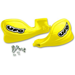 HAND GUARDS (HANDBARS) SUZUKI RM 125/250 '96-'04, RM 80/85 '86-'09 YELLOW