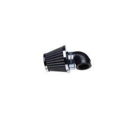 AIR FILTER 32 mm conical 90' CHROME