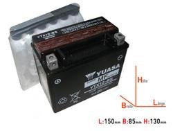 Bater�a YTX12-BS sin mantenimiento