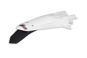 UFO PARA-LAMAS TRASERO KTM EXC 125 '20-'21, EXC/EXCF (EXC-F) 150/250/300/350/450/500 '20-2023 COLOR BLANCO (ENDURO CON LUZ LED)