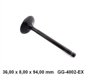 Auslassventil für KAWASAKI KZ 750 B 1976-1979 GG-4002-EX