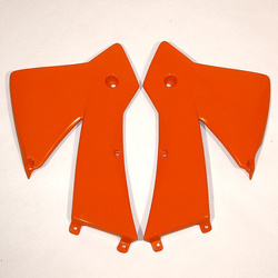 CUBIERTAS DEL RADIADOR KTM SX '01-'04, EXC '03-'04 ORANGE