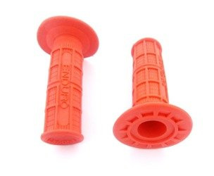 Manopola manubrio in gomma rossa ENDURO 110 mm