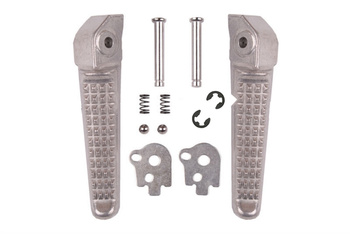 PARTS PASSENGER FOOTREST KIT COMPLETE WITH MOUNTS HONDA CB 400 '93-98, CBR 250 '87-97, CBR 900 '93-99,