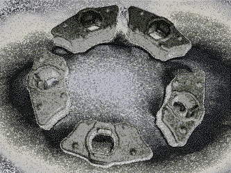 gumy amortyzujące, kpl. RWD-102 (5)