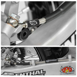 TUBO FRENO INTRECCIATO IN ACCIAIO POSTERIORE KTM SX/SXF/SX-F/EXC/EXCF/EXC/EXC-F '04-'21, HUSQVARNA TE/TC/FE/FC '14-'21, GASG
