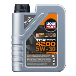ACEITE 5W30 1L TOP TEC 4200 C2/C3 / SN/CF / 504.00 507.00 / 229.31 229.51 / LL04 / C30 / B71 2290