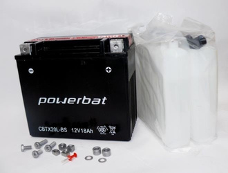Batteria YTX20L-BS senza manutenzione