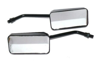 Specchio nero UNIVERSAL M10 per Kawasaki Honda Suzuki Yamaha