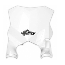 PLAQUE DE DÉPART KAWASAKI KXF 250 17-19, KXF 450 16-19 BLANC (ÉTAGE AVEC CACHE-AMORTISSEURS)