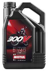 MOTUL MOTOR?L 300V 4T FL OFF ROAD 5W40 4L (SYNTHETISCH)