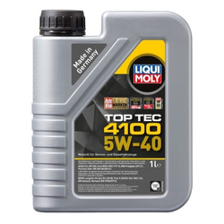 Aceite 5W40 1L TOP TEC 4100 / DPF/FAP / 502.00 505.00 505.01 / 229.31 / LL-04