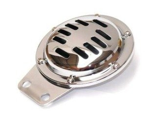 klakson 12V chrom śr, 10 cm