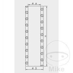 MUELLE DEL AMORTIGUADOR DELANTERO 22N/MM 107MM 26 DI�METRO (MUELLE DEL PIST�N LIBRE) (24)