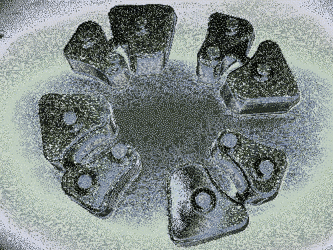 gumy amortyzujące, kpl. RWD-103 (4)