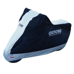 AQUATEX WATERPROOF MOTORCYCLE COVER BLACK/GREY SIZE L