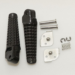 PARTS PASSENGER FOOTREST KIT COMPLETE WITH MOUNTS SUZUKI GSXR 600/750 '96-05, GSXR 1000 '01-04 COLOR CZ