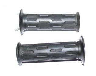Poignées de guidon en caoutchouc 113 mm pour Suzuki, Yamaha, Kawasaki et Honda
