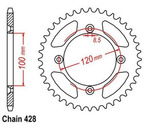 PIGNONE POSTERIORE 47 SUZUKI RM 85 02-15