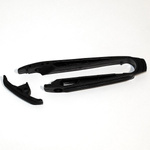 KTM SX '07-'09 CHAIN SKID, EXC '08-'11 OEM COLORE (NERO) (77304066000)