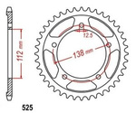 ZĘBATKA TYLNA 47 HONDA CBR 600 900 VT 750